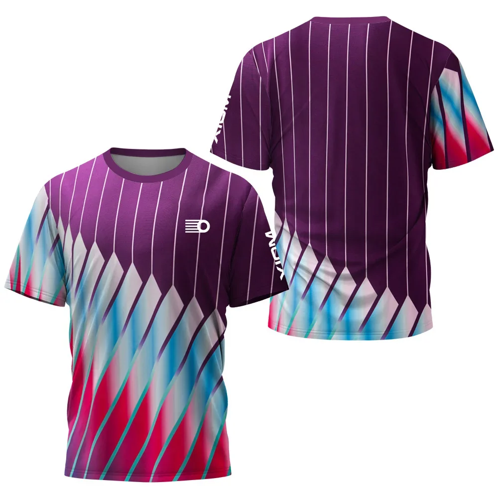 

Neon City High performance men's table tennis T-shirt Summer Badminton T-shirt Men top table tennis club quick dry short sleeve