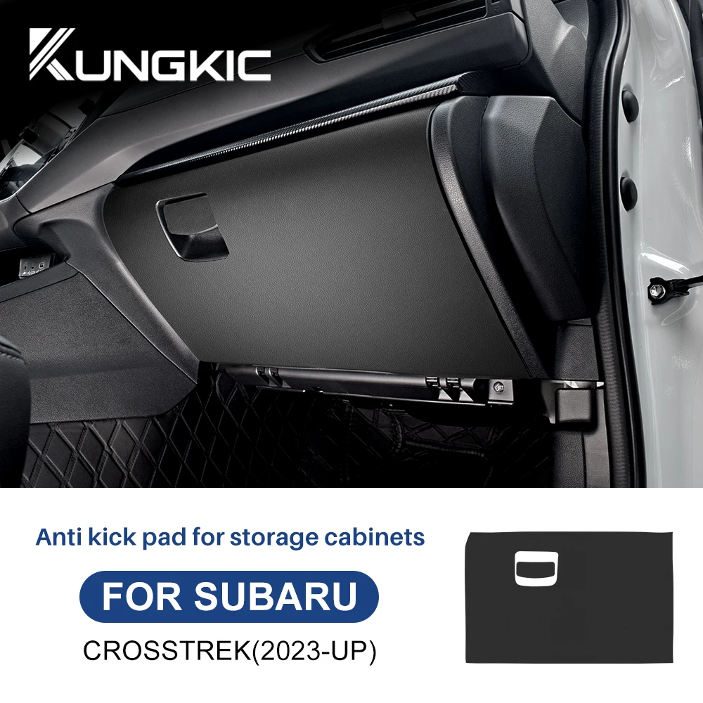 

Anti Kick Pad For Subaru Crosstrek 2024 Impreza 2024 Car Copilot Storage Box Protection Protector RHD LHD Sticker Accessories