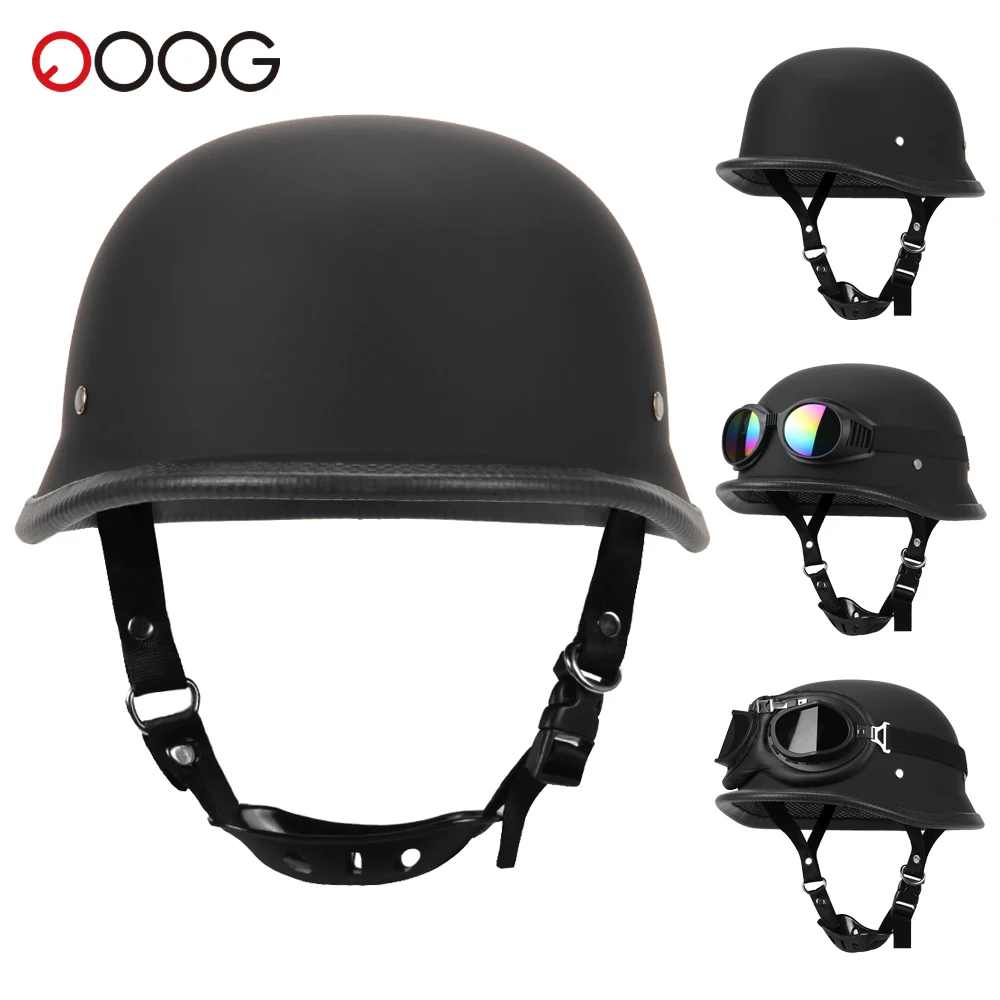 

Motorcycle Half Helmet Vintage Fashion Motorbike Helmet Anti Fall And Sun Cap DOT Certification Moto Riding Safety Helmets S-2XL