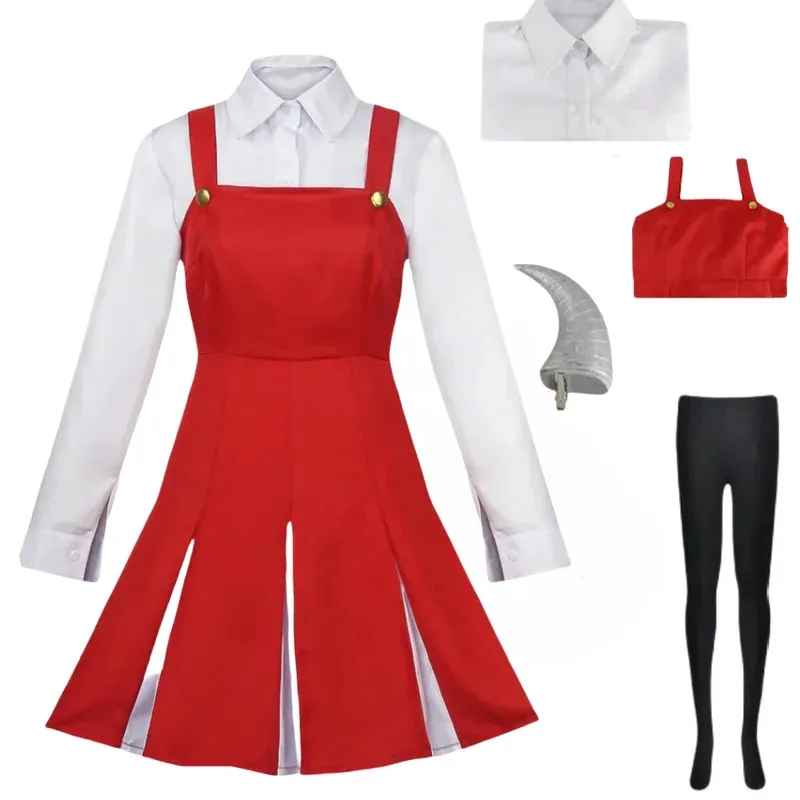 

Cosplay Costume Eri My ForeAcademia, Red Robe, Wigs for Halloween, Christmas Festival, ixde Carnival