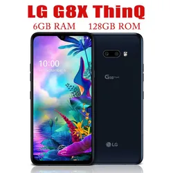 Original Unlocked LG G8X ThinQ Smartphone 6.4'' Octa Core 6GB RAM 128GB ROM Mobile LTE 32MP Rear Camera 1SIM Android Cell Phone