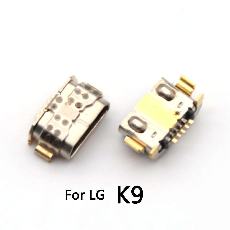 100Pcs USB Charging Port Connector Charge Jack Socket Plug Dock For LG K9 K11 K41s K51 K51s K52 K42 K50 K50s K50 K10 K12 Plus