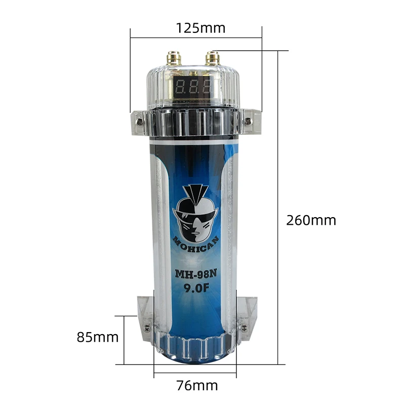 MOHICAN MH-98N 9.0FAudio Capacitor ,big  Power Capacitor ,car Audio Accessories . Electrolytic Capacitor,car Audio System