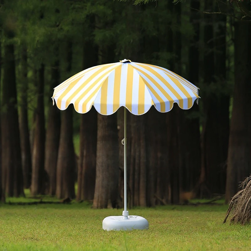 

Sun Umbrella Parasol Big Umbrella Homestay Stall Advertising Beach Camping Courtyard