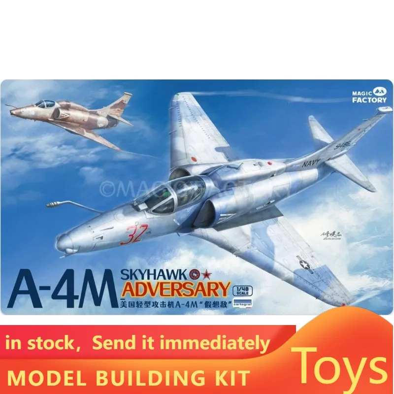 Magic Factory 5005 1/48 Aircraft Plastic Scale Model Kit A-4M Skyhawk 