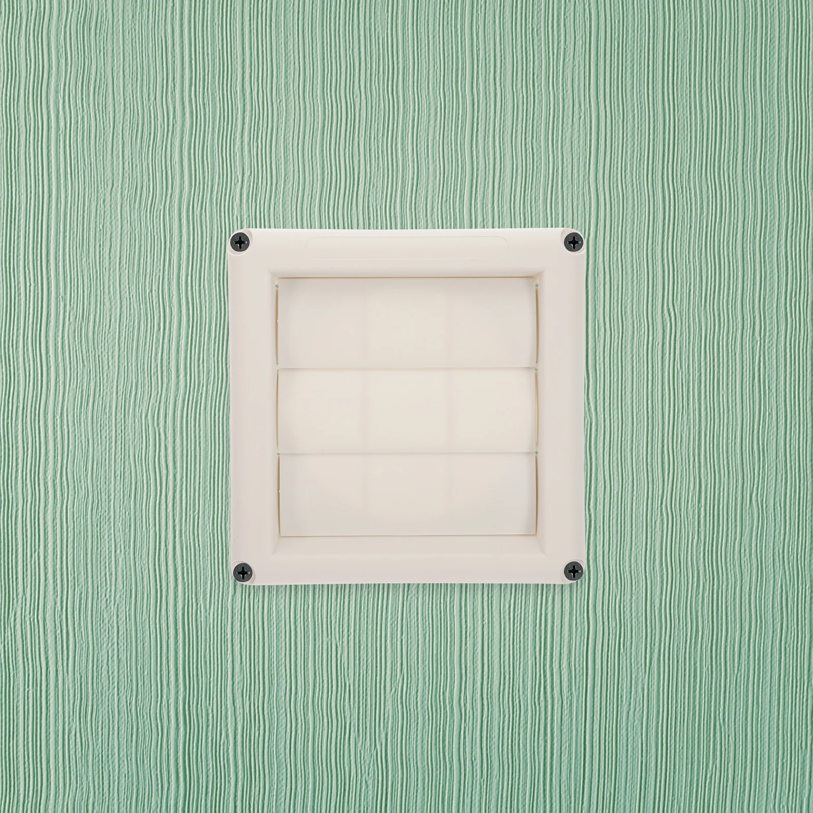 

4 Inch Dryer Vent Cover External Wall Air Vent Louvered Exhaust Cap for Outdoor Ac Outlet Duct Protection Outdoor Exhaust Caps