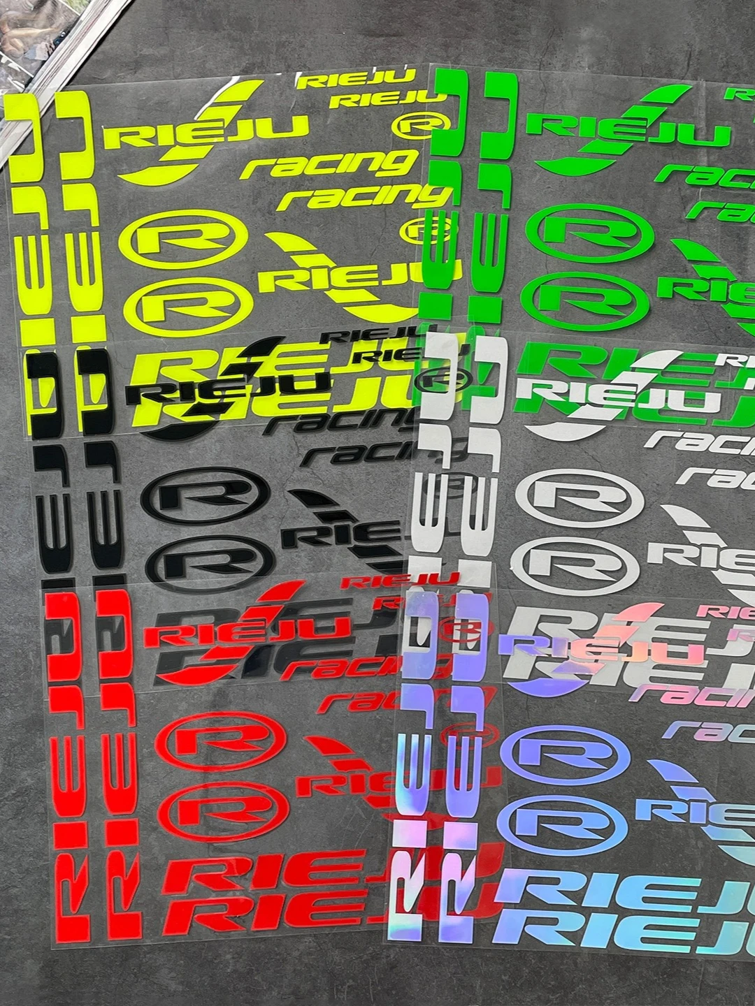 AliExpress NONE For  RIEJU NKD SMX RS3 TANGO MR Reflective Vinyl Stickers Hardcore Naked Bike Helmet Tank Fender Motorcycle Modification Decals