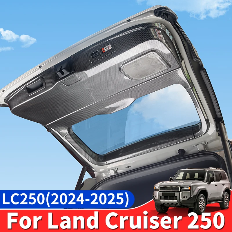 For Toyota Land Cruiser 250 2024 2025 Prado LC250 1958 First Edition FJ250 Tailgate/Trunk Protection Plate,Interior Accessories