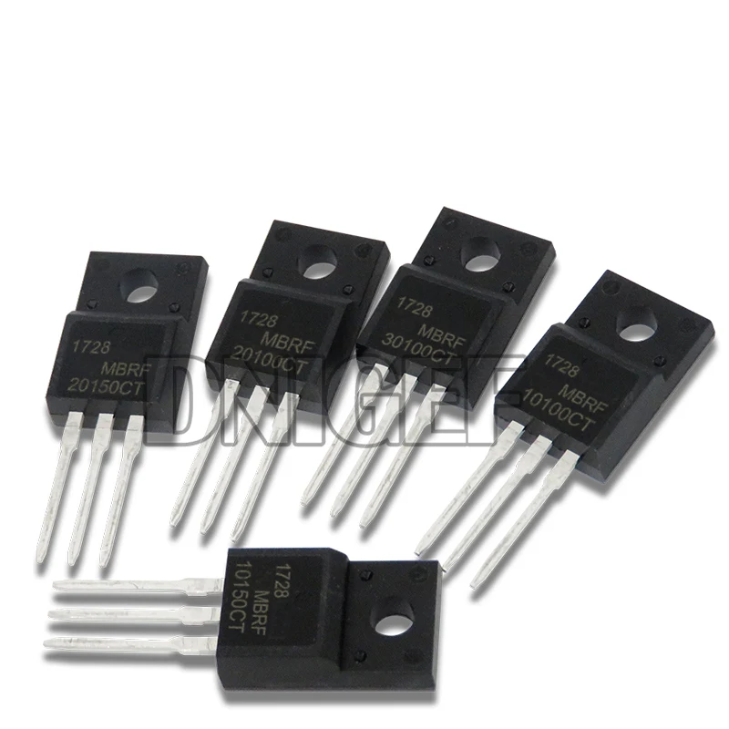 1 Uds MBRF20200CT TO-220F MBRF20200 MBRF10100CT MBRF10150CT MBRF10200CT MBRF20100CT MBRF20150CT MBRF30100CT MBRF2060CT