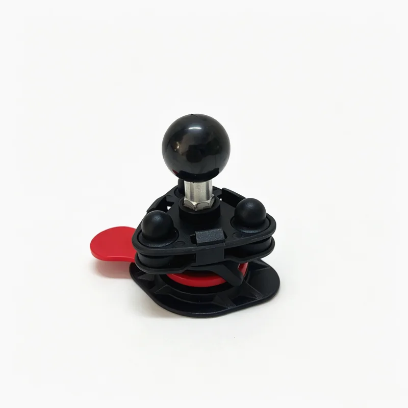 Motocykl Rower 1-calowy amortyzator kulowy Trójkątny wspornik typu klamra Zatrzask instalacyjny do etui na telefon do MOUNT RAM — zdjęcie produktu 3