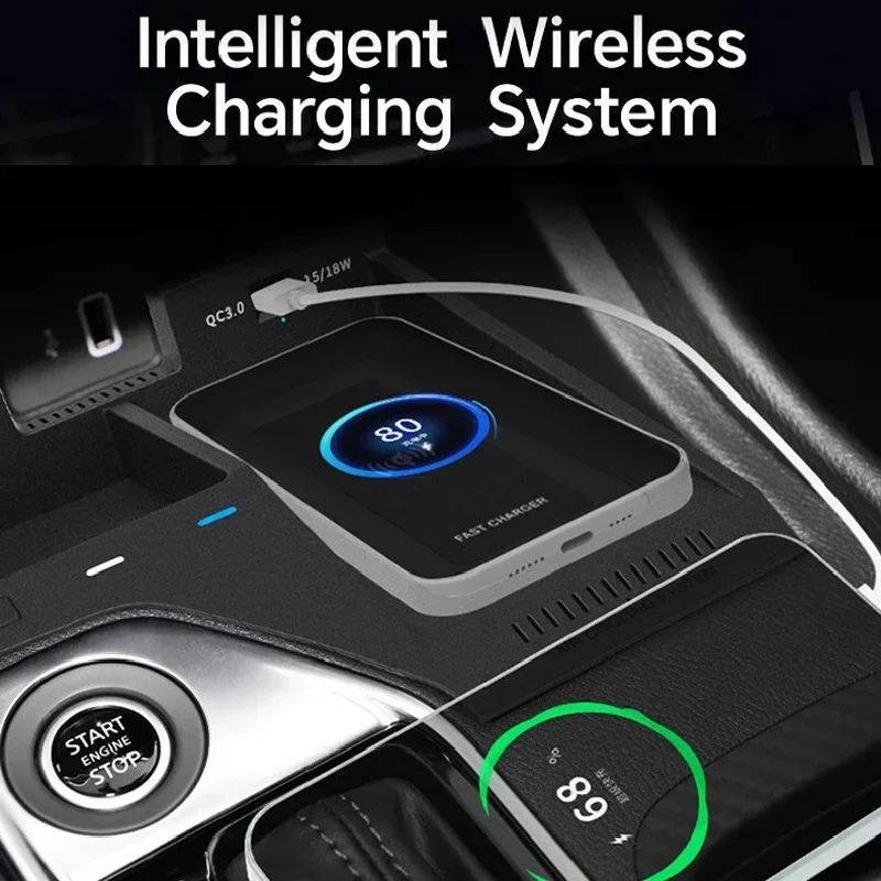 

Для Nissan 14-го поколения Sylphy 20-23 оригинальное обновление салона автомобиля модифицированная зарядная панель для мобильного телефона автомобильное беспроводное зарядное устройство