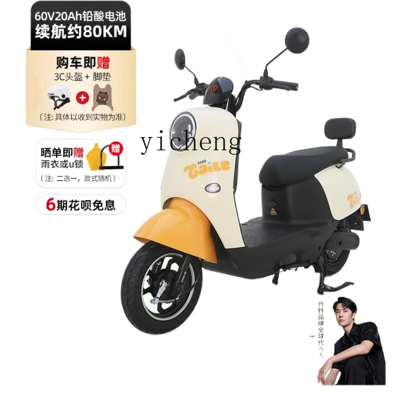 YY High Endurance Electric Motorcycle Electric Car Battery Car Scooter