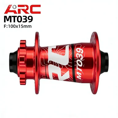 

ARC MT039 MTB Bike Hubs 32 Holes Red Front 15*100mm Rear 12*142mm Bicycle Hubs 6 Pawls 114 Clicks for HG/MS/XD