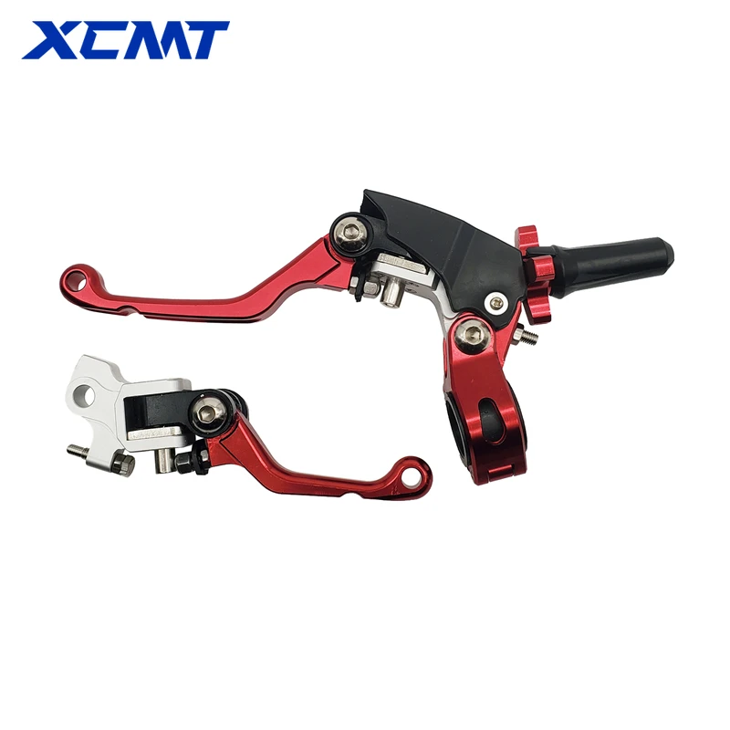 CNC Modified 360 Degree Folding Anti-Drop Labor-Saving Clutch Brake Handle For KAYO BOSUER M2 M4 M5 M6 T4 T6 K6 KTM CRF YZF KLX - view 2