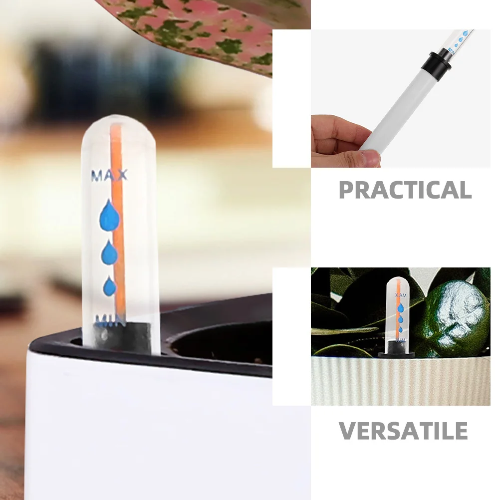 

4Pcs Water Level Indicator Plastic Flowerpot Tester Accurate Water Scale Reminder for Decor Plants Buoy Flower Pot Meter