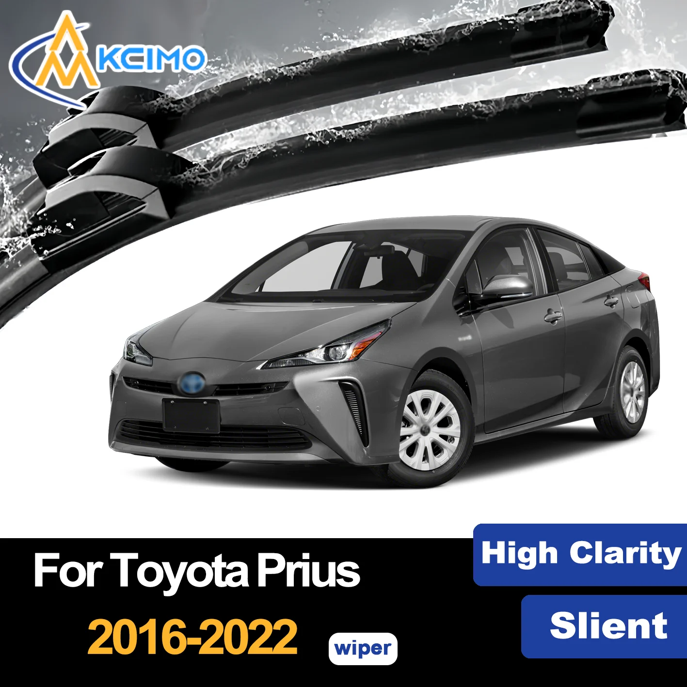 

Front Wiper Blades for Toyota Prius XW50 2016–2022 2017 2018 2019 Premium Car Windscreen Windshield Window Wiper Accessories