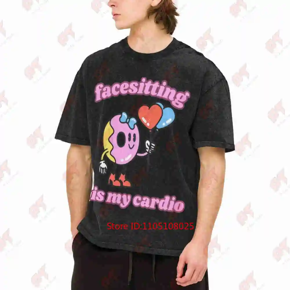 Rude Dirty Unhinged Inappropriate Offensive Gag Joke Vintage Washed Tee Pure Cotton T-Shirt