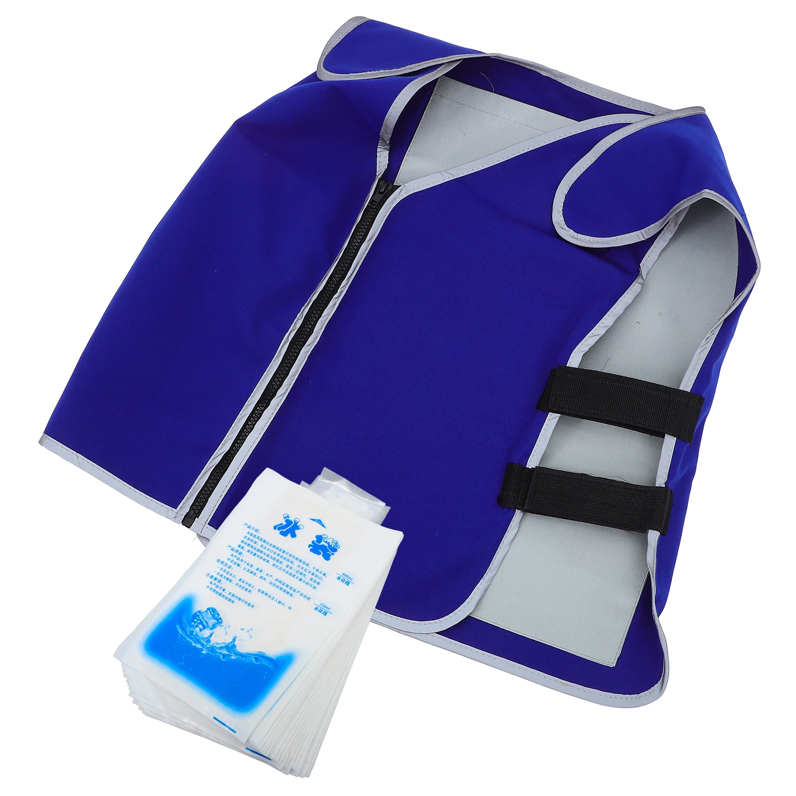 

21pcs Cooling Vest For Men Workshop Clothing Breathable Ice Vests High Elasticity Reusable Ice Vests For Men Outdoor