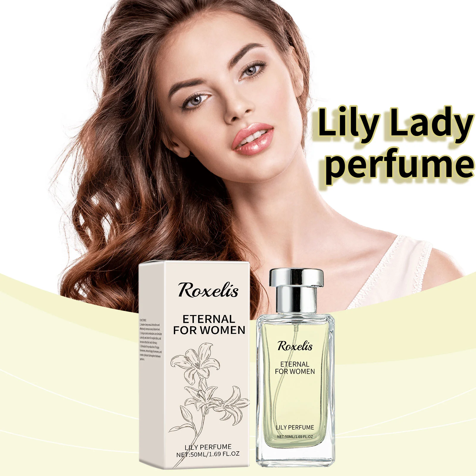 

Lily Perfume For Women Dating Is Fresh Natural And Lasting Fragrance Levels Are Rich，Body Releases Charming Charm Perfume Spray