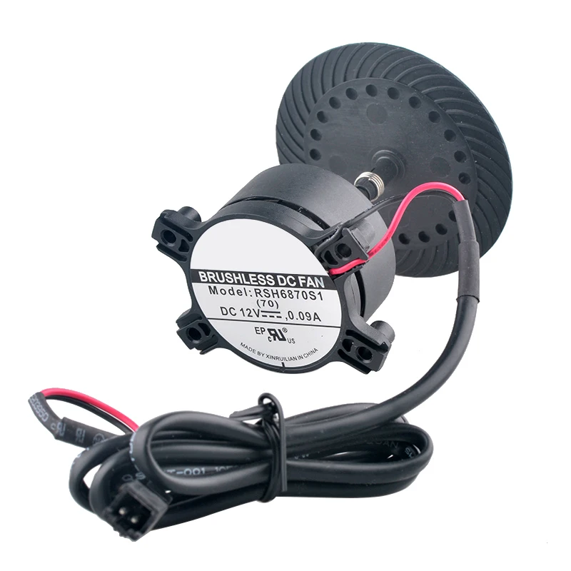 RSH6870S1 DC12V 0.09A Centrifugal Blower Fan Type N Condenser Part No. ARC-WTMTO-010 Electronic Component