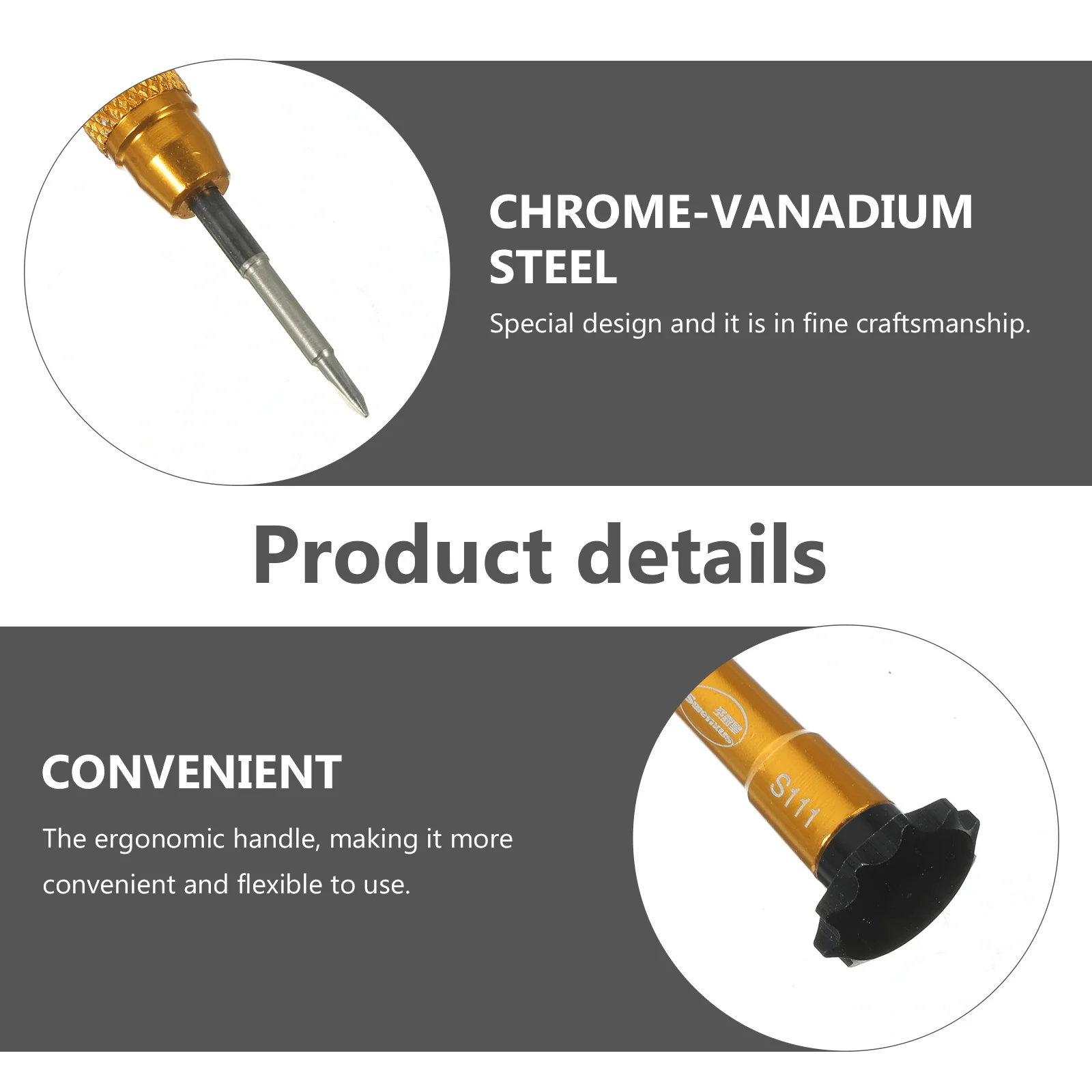 

1 Set Precision Screwdriver Kit For Game Console Disassemble Repair Tools Chrome-Vanadium Steel Bits Spudgers Opening Picks