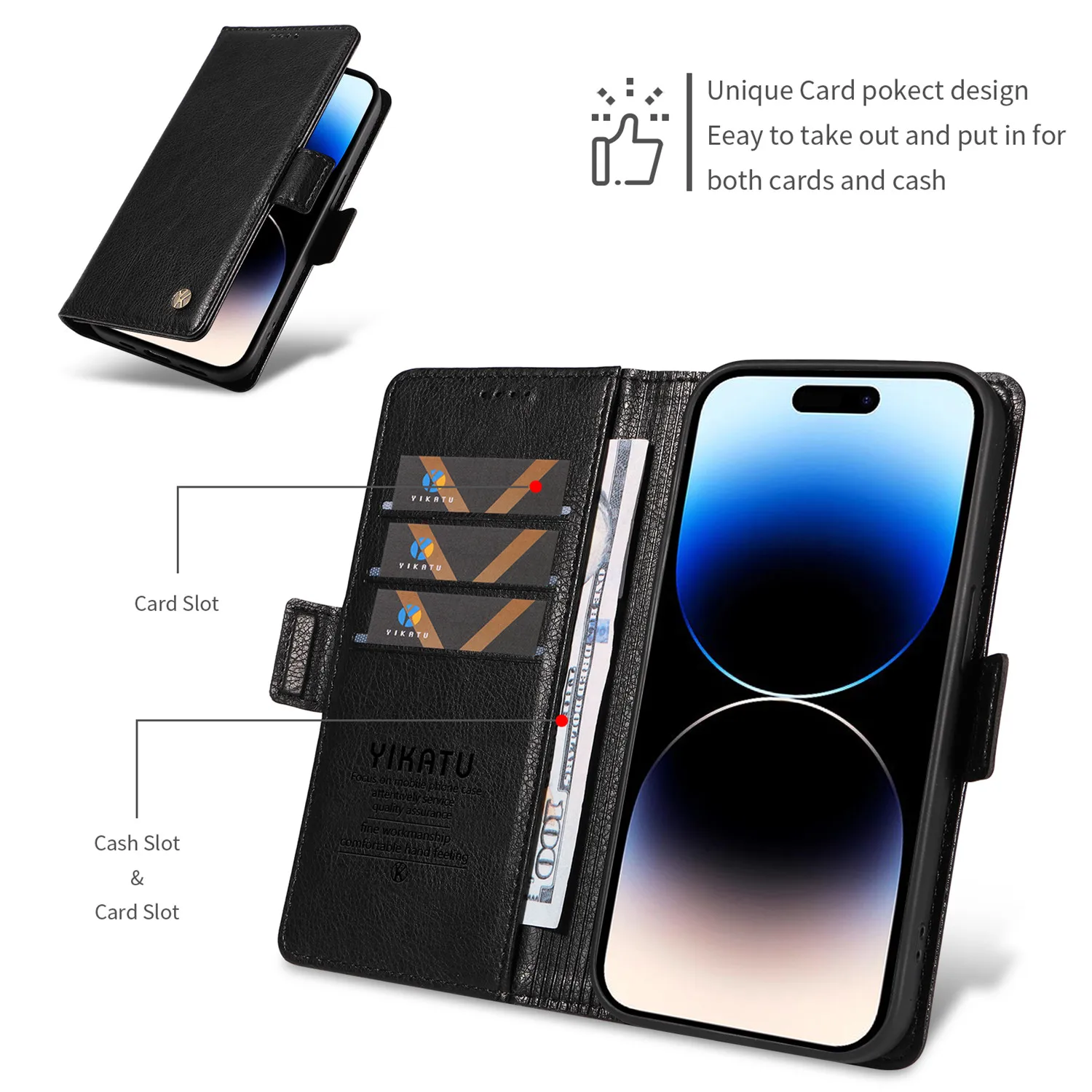 Wallet Case For Samsung Galaxy A12 A13 A14 A15 A22 A23E A24 A25 A32 A33 A35 A52S A53 A55 A72 A73 Leather Stand Flip Phone Cover