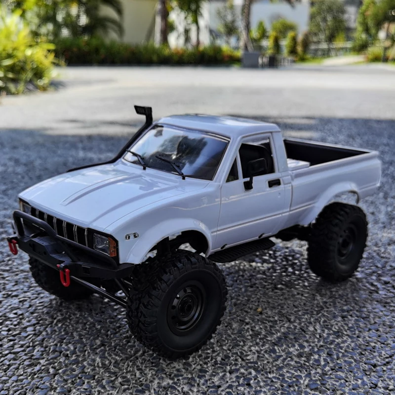 WPL Off-Road Car Trucks Vehicle C24-1 1:16 Electric Metal Car Model Radio Remote Control Boys Toys for Children Kids DIY