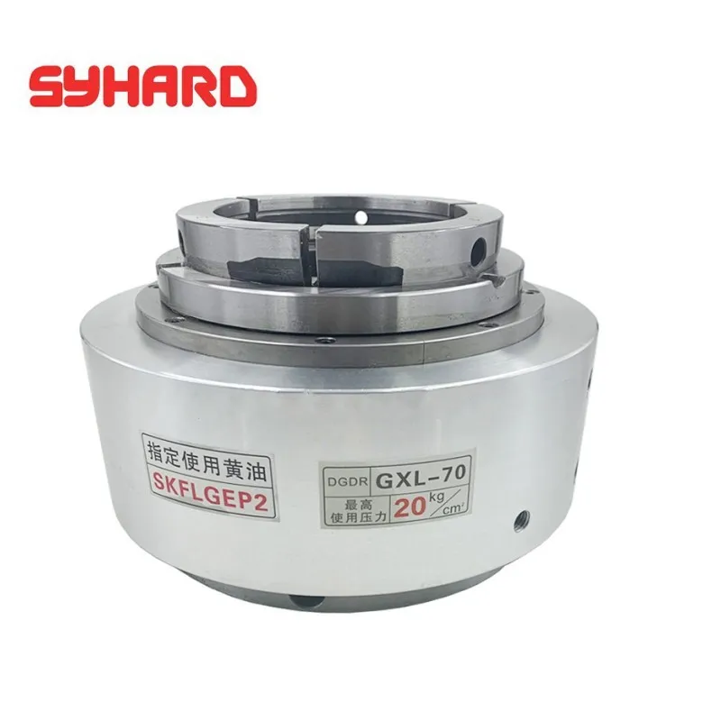 Rotary Power Chuck Large Stroke 2.5mm Pneumatic Chuck Air Pressure Front Mounted Robot Chuck GXL-25 GXL-40 GXL-70 GXL-90 GXL-120