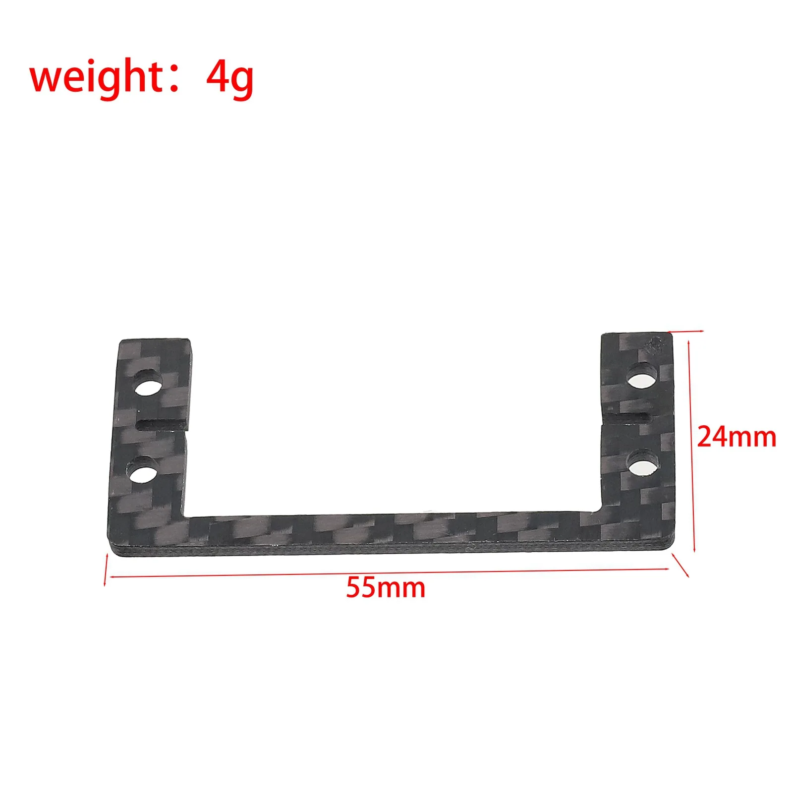 Carbon Fiber Servo Mount Plate For Tamiya GF-02 GF02 RC Car Upgrade Parts Accessories