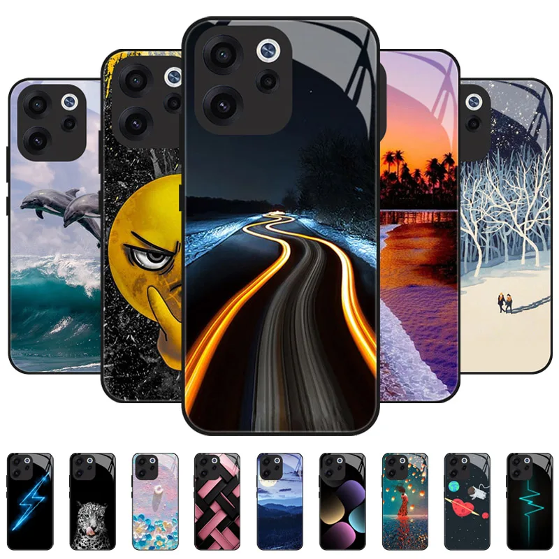 For Oppo Reno15 F Reno 15 Fs 15f 15fs 5G Case Luxury Camera Protective Tempered Glass Phone Case Cover Shockproof Bumper Funda