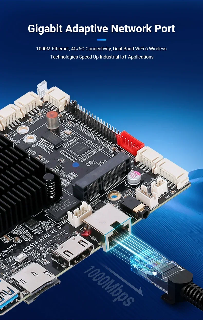 PCB Industrial Control 4/5g Central Processor 2.2 GHz 3576 Industrial Embedded Core main board