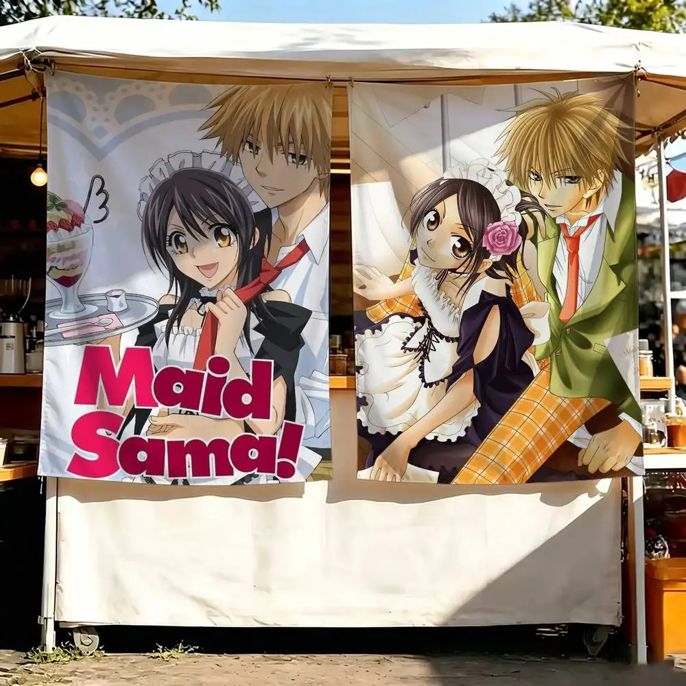 Romance Anime Maid Sama Flags Wall Hanging Background Art Banner for Bedroom Home Outdoor Decor