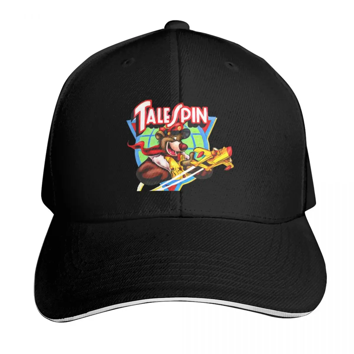 Talespin, gorra de béisbol clásica con logotipo de Baloo, gorras de lujo, gorro con visera, sombrero divertido, sombreros para mujeres y hombres