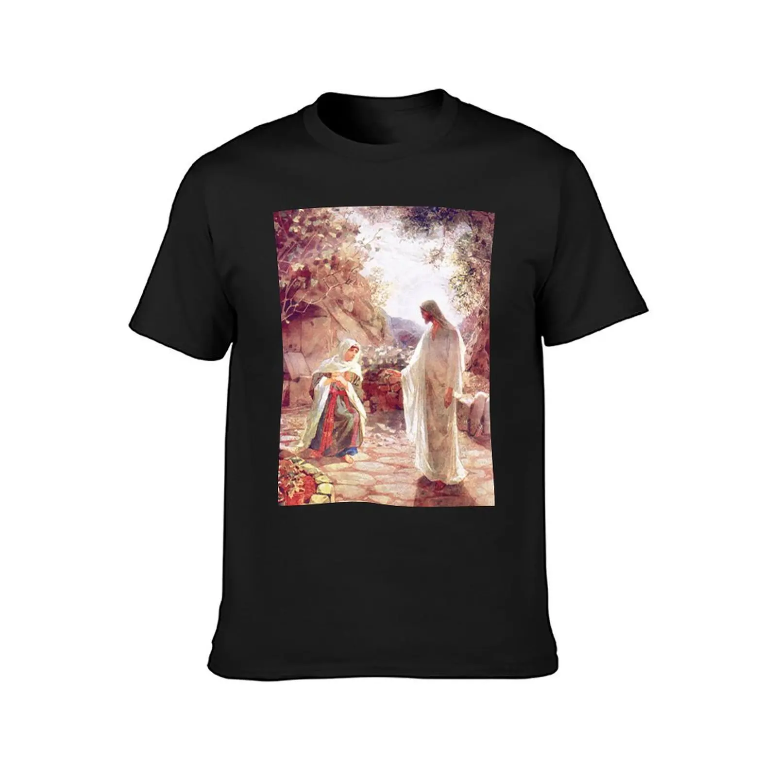 Jesus Appears To Mary Magdalene T-Shirt animal prinfor boys blacks new edition mens clothing