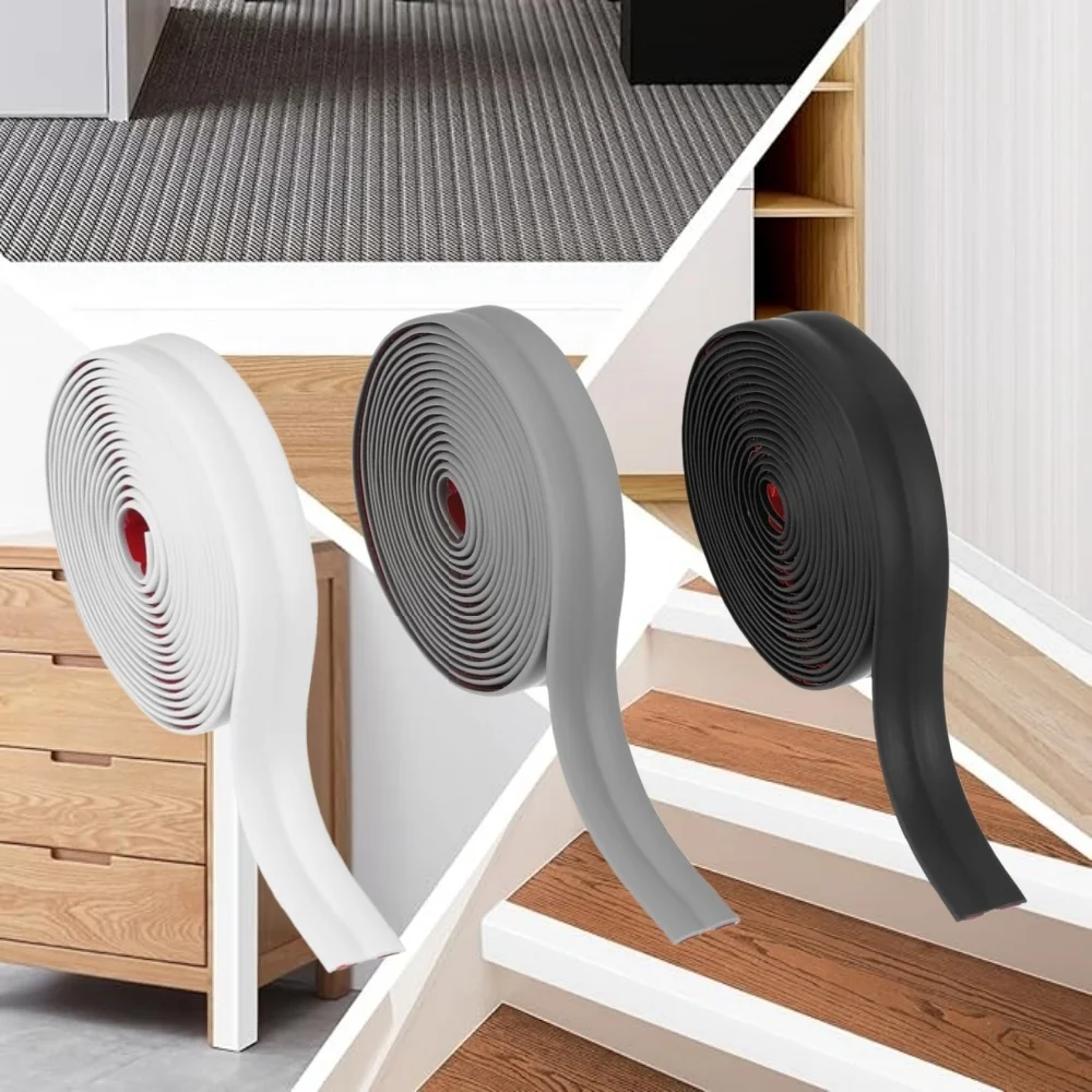 1pc 2cmX2m/3meters/5m/6m Inside Outside Corner Trim Moulding Wall Corner Protector Self Adhesive Edge Floor Transition Strip