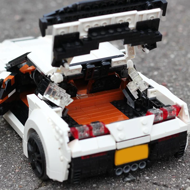 1639 قطعة MOC شيفروليه كورفيت نموذج فريق بناء هدية الكريسماس كتل لعبة العمارة التعليم الإبداعي الطوب الاطفال #3