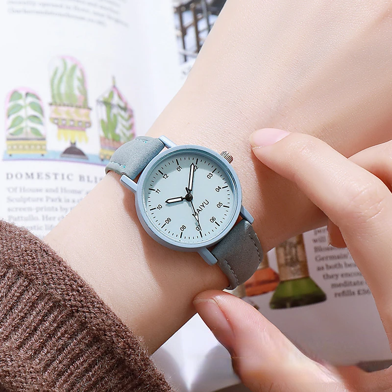 Watches for Women Korean Version of Minimalist Temperament Middle School Girls Fresh and Antique Women's Watch Reloj De Mujer