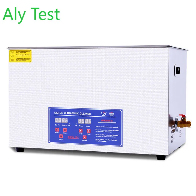 

PS-100A 600W 30L ALY TEST Diesel Common Rail Injector Plunger Nozzle Pump Parts Ultrasonic Cleaner with Heating Function