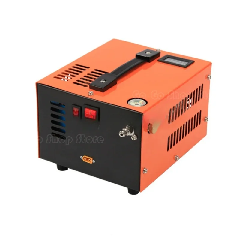 110V/220V PCP Compressor 4500Psi 30Mbar Pump Oil/Water-High Pressure Apply To Air RifleBottle Dual-Use 12V-220V