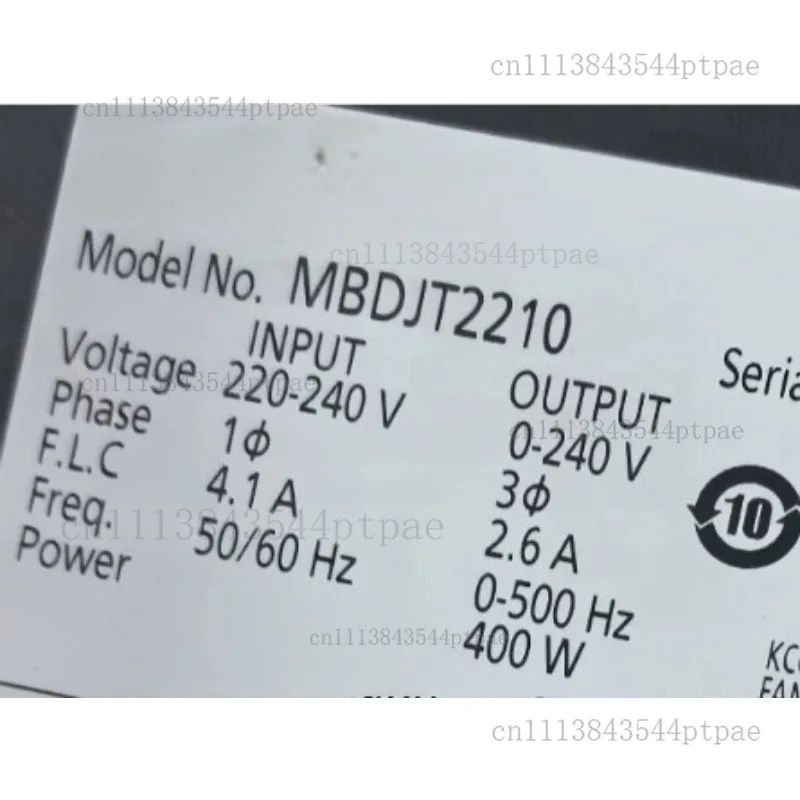 Mbdjt2210 400w Pulse Type Servo Driver Ac220v (actual Picture Taken)