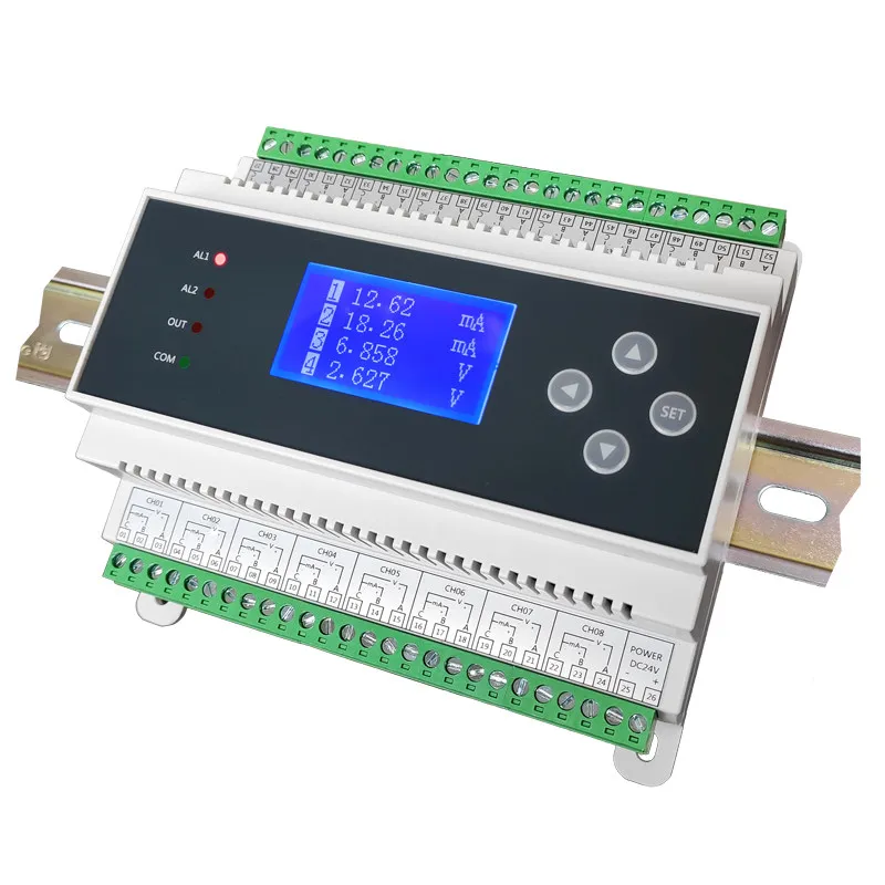 Analog Quantity Acquisition Module: 4-20mA/0-10V Current Flow Rs485 Thermocouple Resistance Temperature Acquisition Card