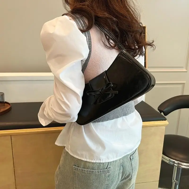 

X90D Korean Styles Shoulder Bag for Women Korean Styles Armpit Bag PU Leather Handbag