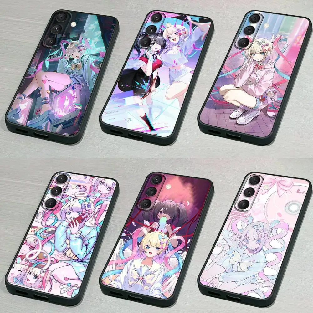 

N-Needy S-StreamerS Overload Phone Case For Samsung S 25,24,23,22,30,21,10,9,Ultra,Plus,Lite,FE,4,5G Black Soft Case