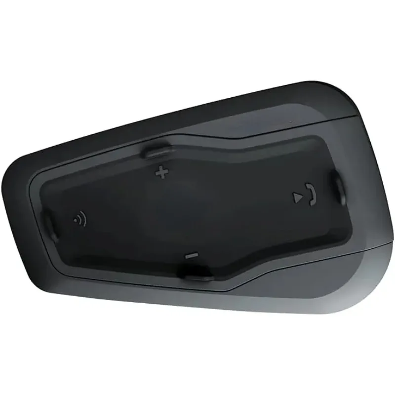 FRC2P101 - FREECOM 2 Plus cuffie per sistema di comunicazione Bluetooth a 2 vie per moto-nero, Dual 2 Pack