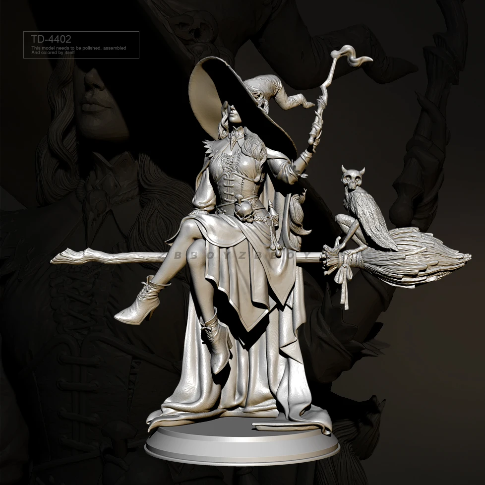 50mm 75mm Resin model kits figure beauty colorless and self-assembled （3D Printing ）TD-4402/3D