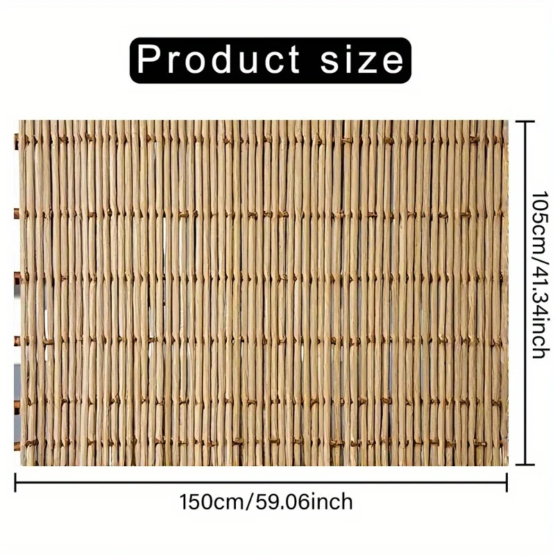 جدار تصوير خلفية علم من الخيزران، مناسب جدًا لخلفية البث المباشر وديكور الحفلات #2