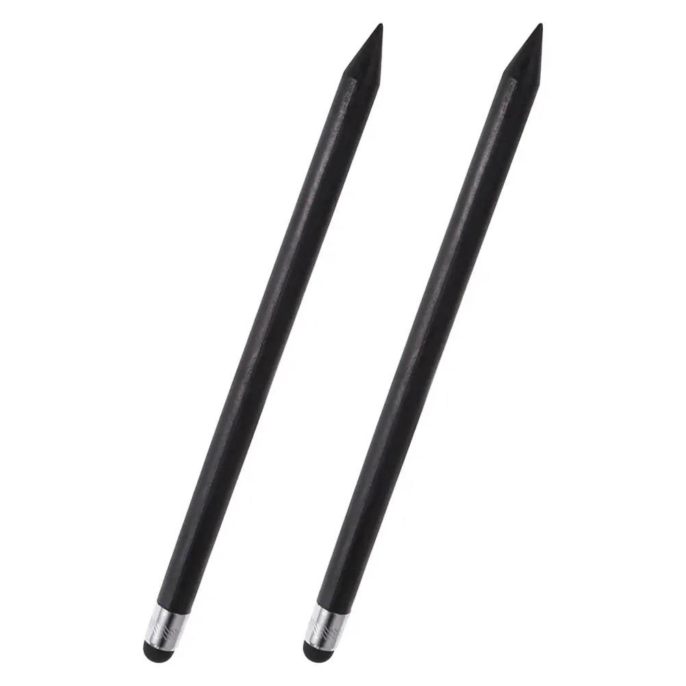 

2pcs Stylus Pen for Laptop Phone Capacitive Screen Touch Pens Longlasting Material Comfortable Grip Stylish Practical Writing