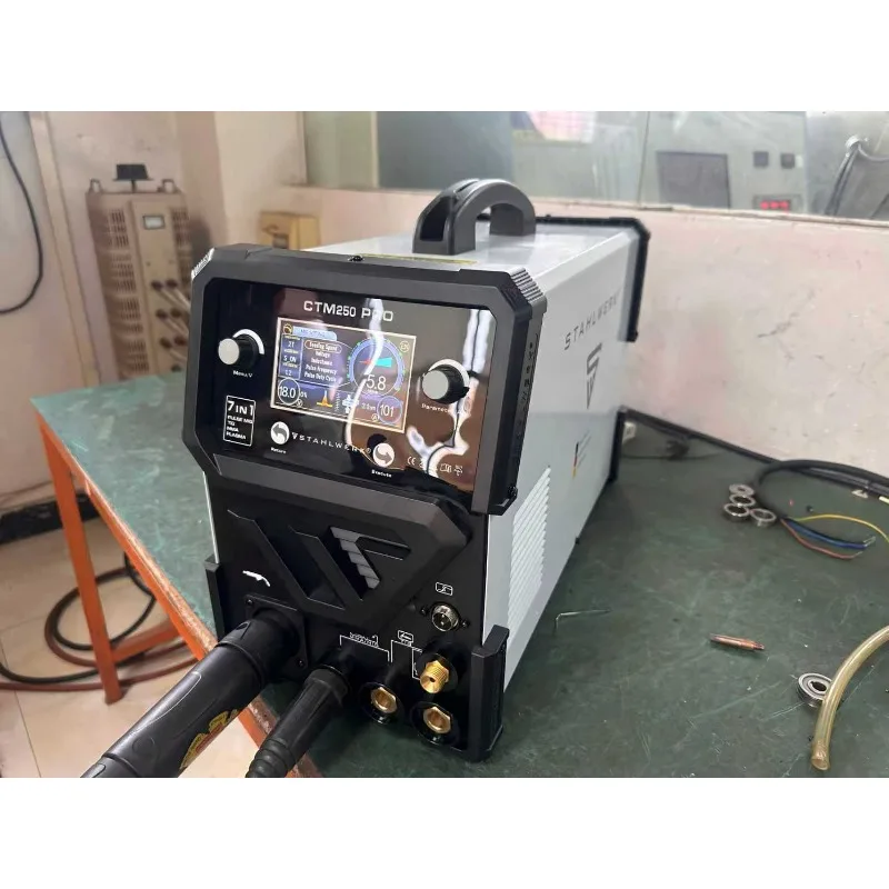 

Сварочный аппарат MIG Pulse для алюминия CTM-416 Puls Pro 6-в-1, 160 А, комбинированный, с газовой защитой | Инвертор