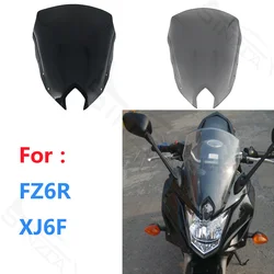 For Yamaha FZ-6R FZS600 FZ6R XJ 6 XJ6 Diversion F XJ6F XJ6FA XJ-6F/6FA Windscreen Windshield Wind Deflector 2009-2017 2010 2011