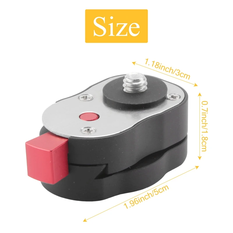 لوحة المراقبة الميدانية سريعة الإصدار لشاشات الكريستال السائل الذراع السحري مصباح ليد كاميرا الفيديو مع فتحة لولبية 1/4 بوصة